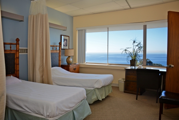 Room View of Pacific Ocean from Mission Hospital Laguna Beach