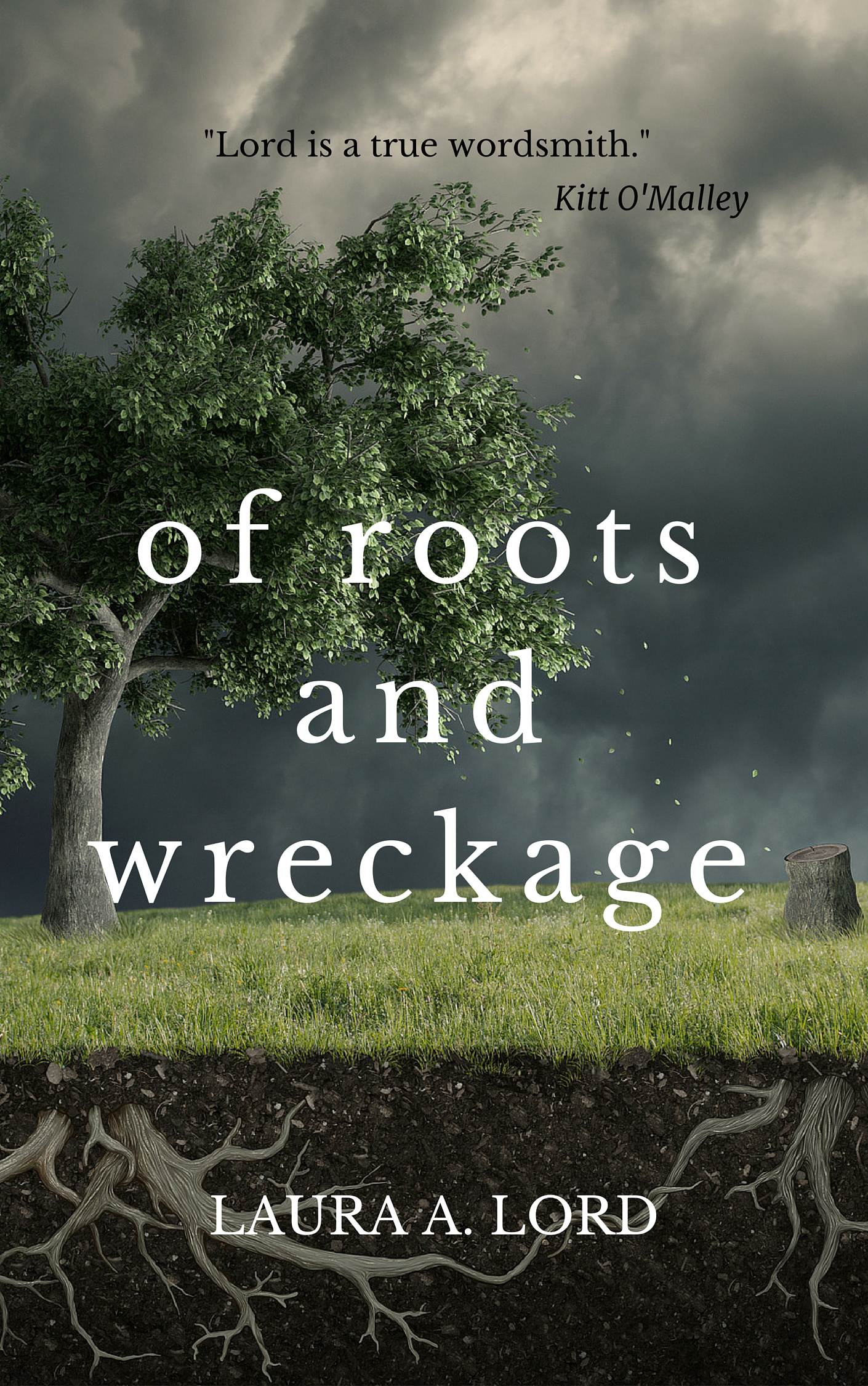 of roots and wreckage cover