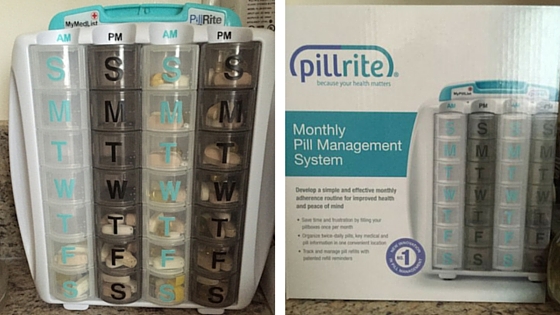 PillRite Monthly Pill Management System